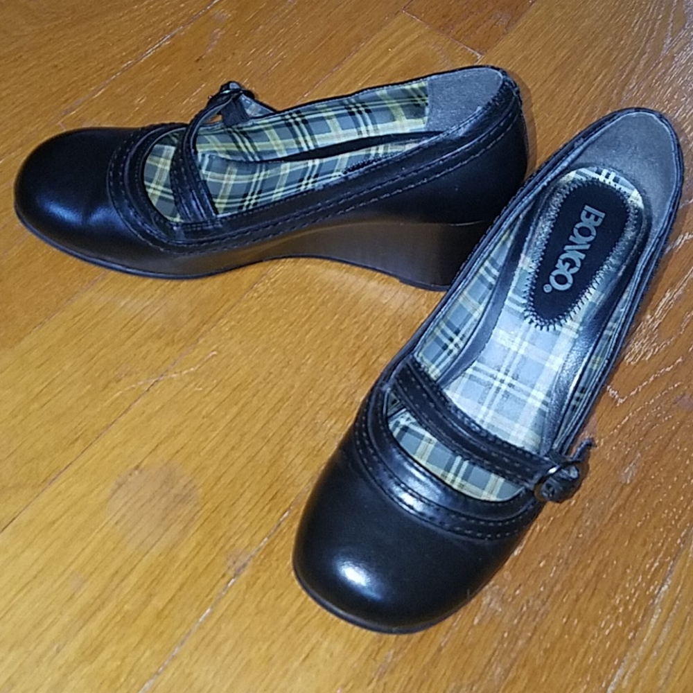Mary Jane Wedge Heels